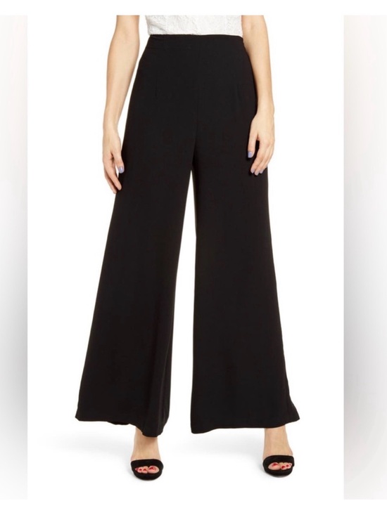Leith Pants - Leith Black Wide Leg Palazzo Pants